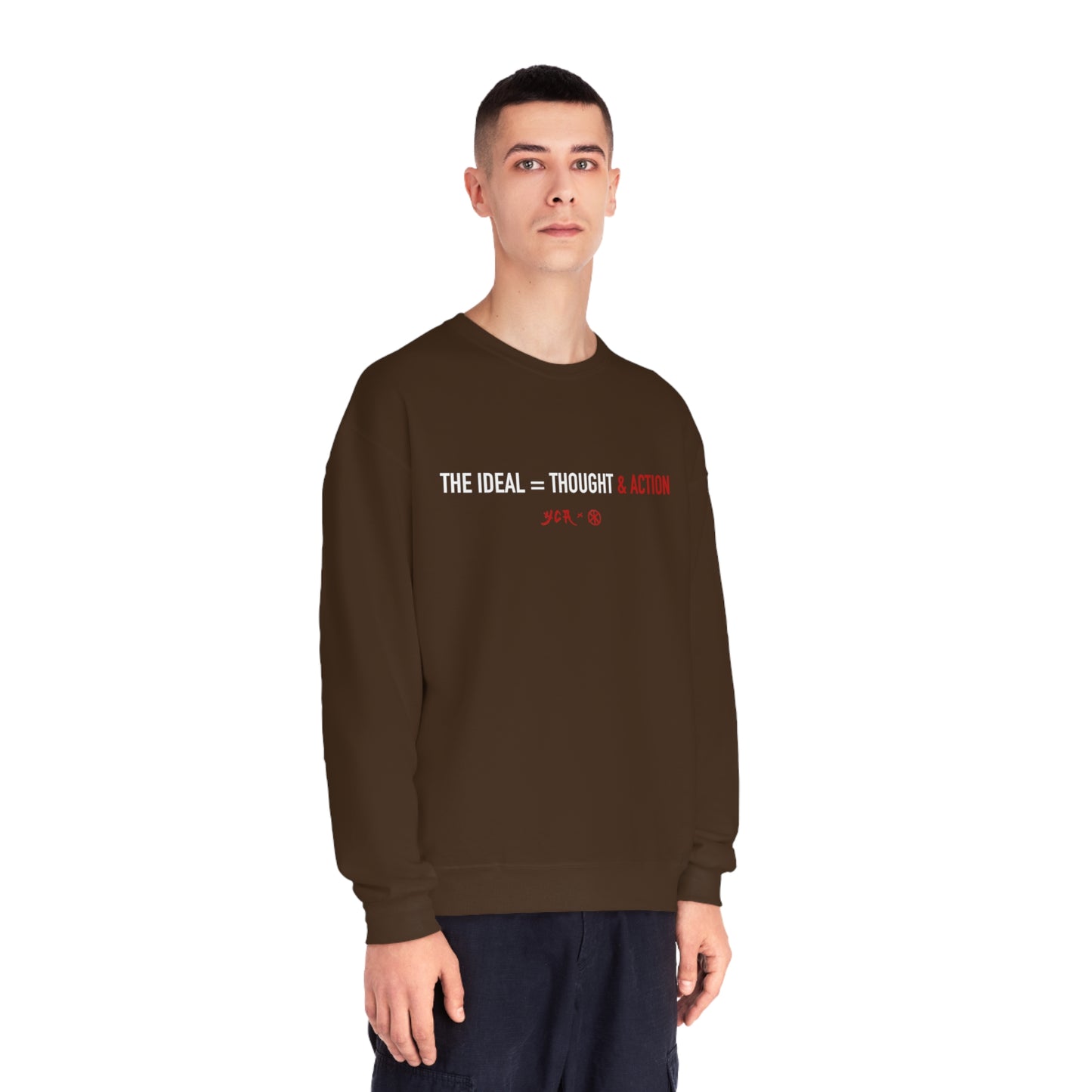 Civil Mind --- Savage Body ---Unisex NuBlend® Crewneck Sweatshirt