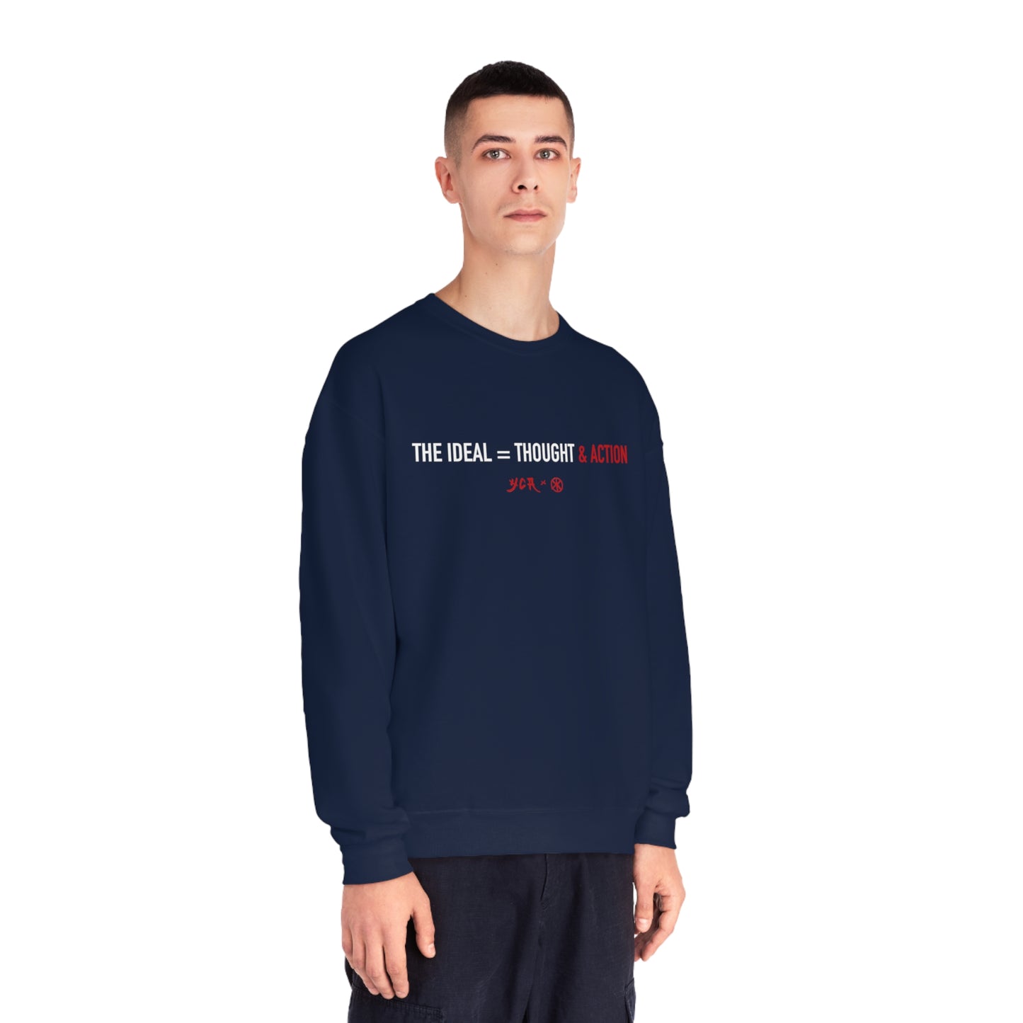 Civil Mind --- Savage Body ---Unisex NuBlend® Crewneck Sweatshirt