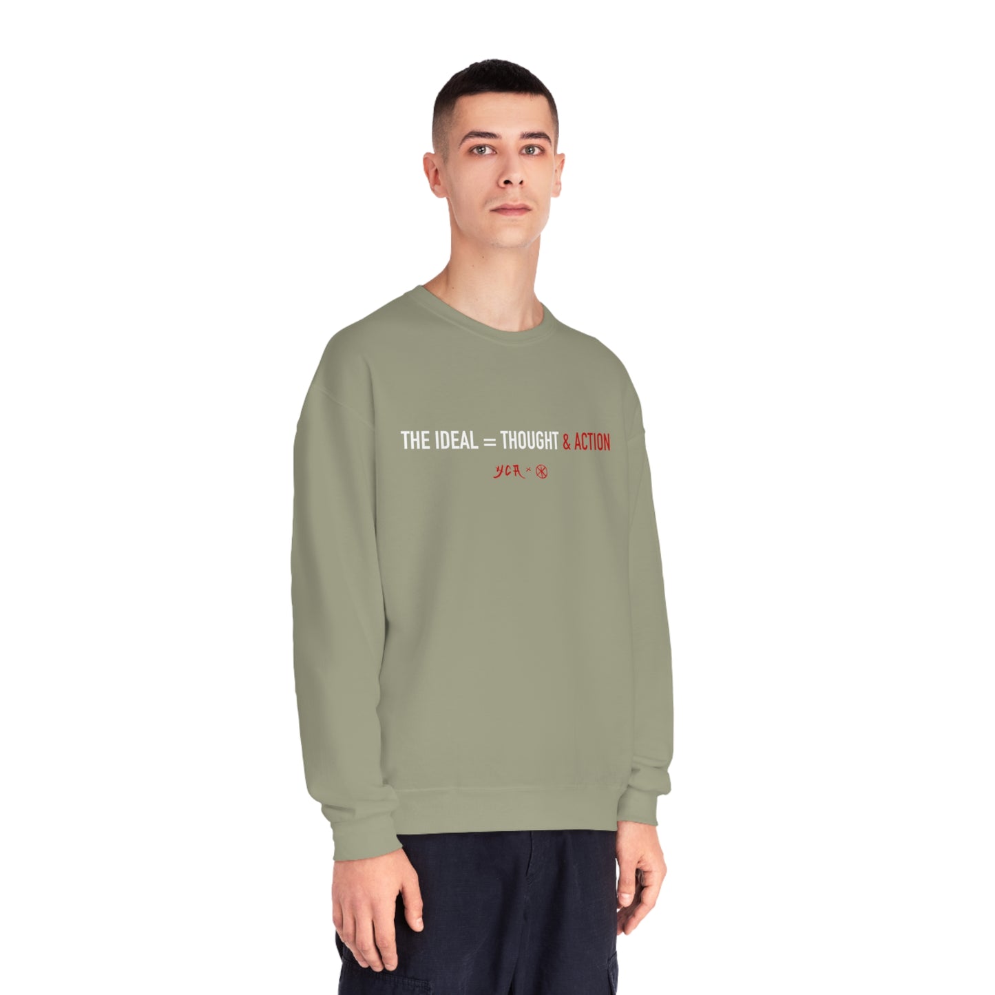 Civil Mind --- Savage Body ---Unisex NuBlend® Crewneck Sweatshirt