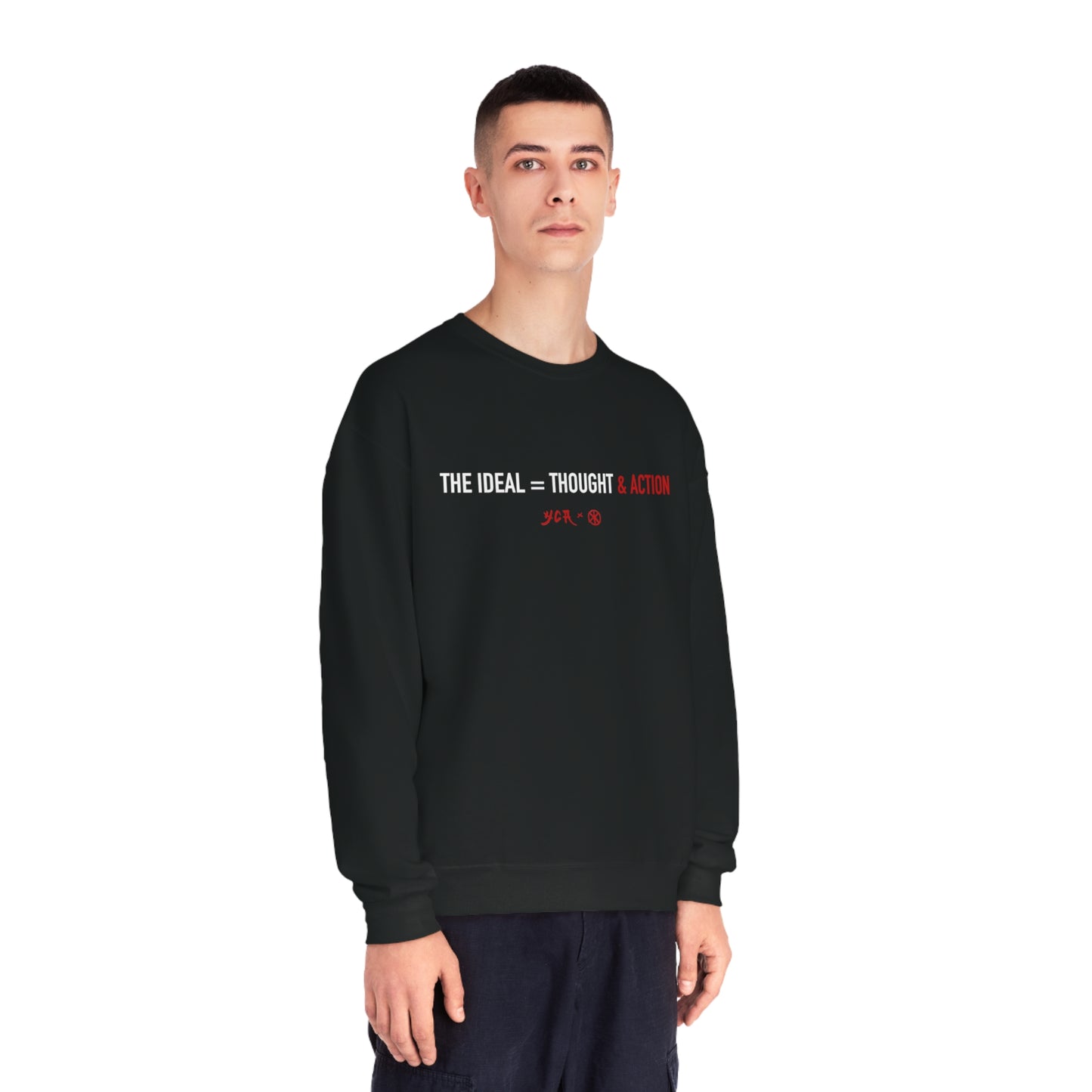 Civil Mind --- Savage Body ---Unisex NuBlend® Crewneck Sweatshirt