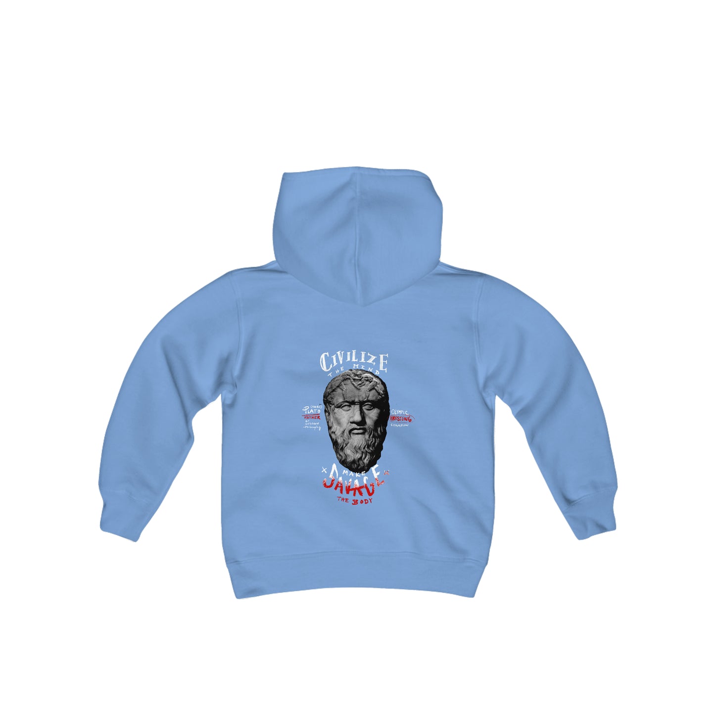 (Kids) Civlize Mind. Savage Body Hoodie.