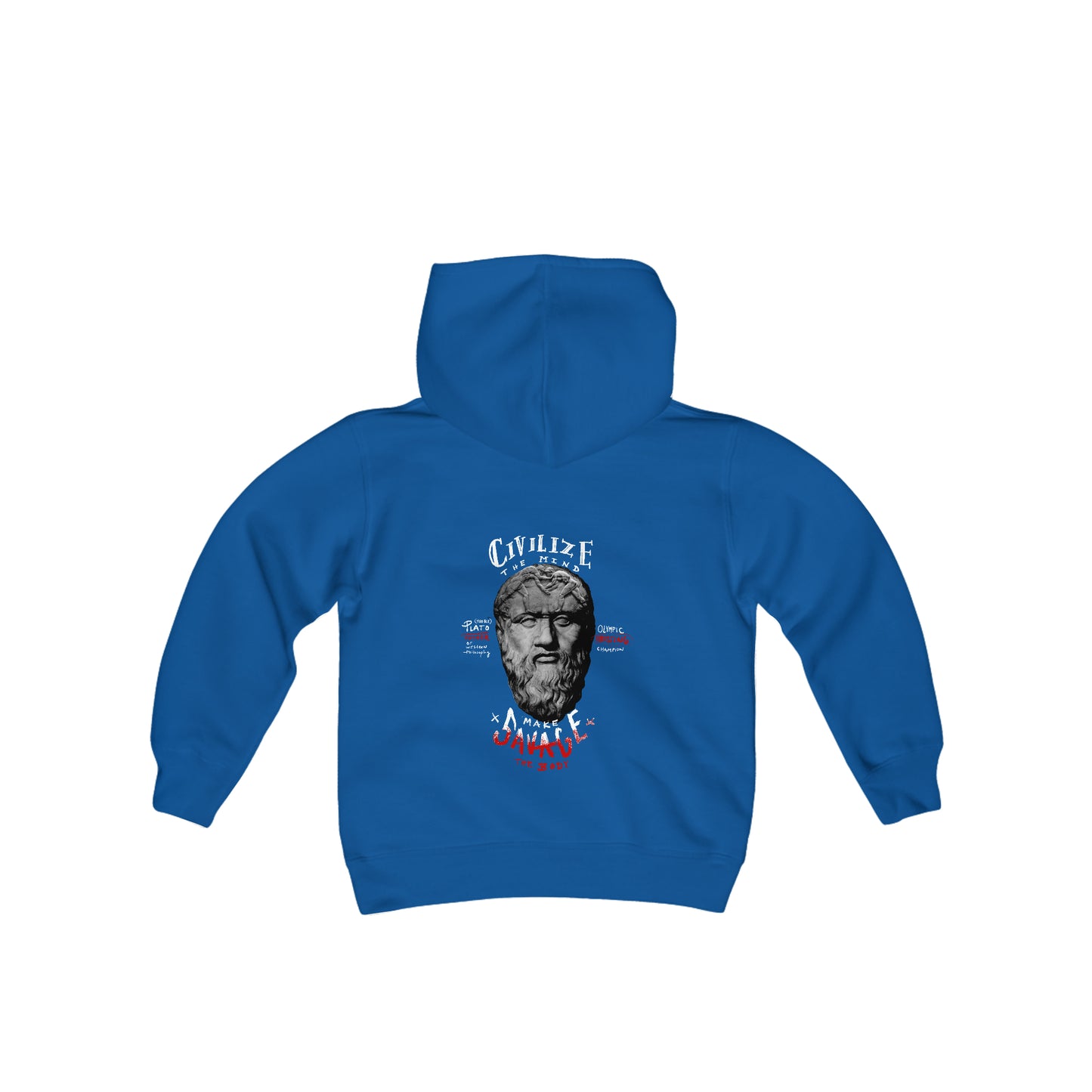(Kids) Civlize Mind. Savage Body Hoodie.