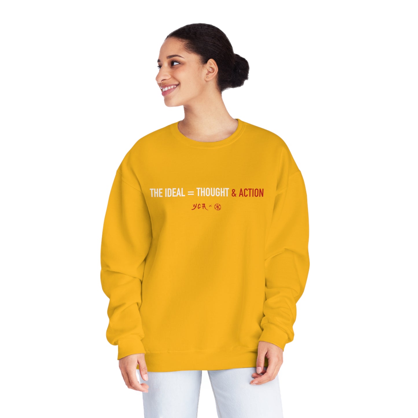 Civil Mind --- Savage Body ---Unisex NuBlend® Crewneck Sweatshirt