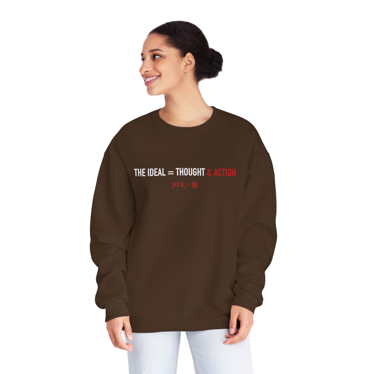 Civil Mind --- Savage Body ---Unisex NuBlend® Crewneck Sweatshirt