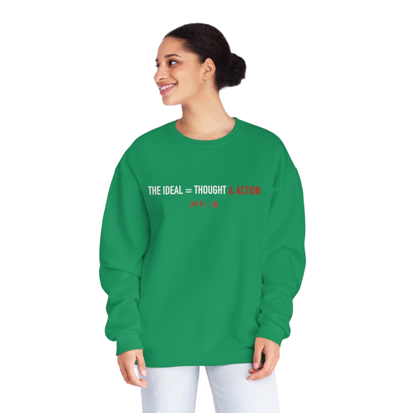 Civil Mind --- Savage Body ---Unisex NuBlend® Crewneck Sweatshirt