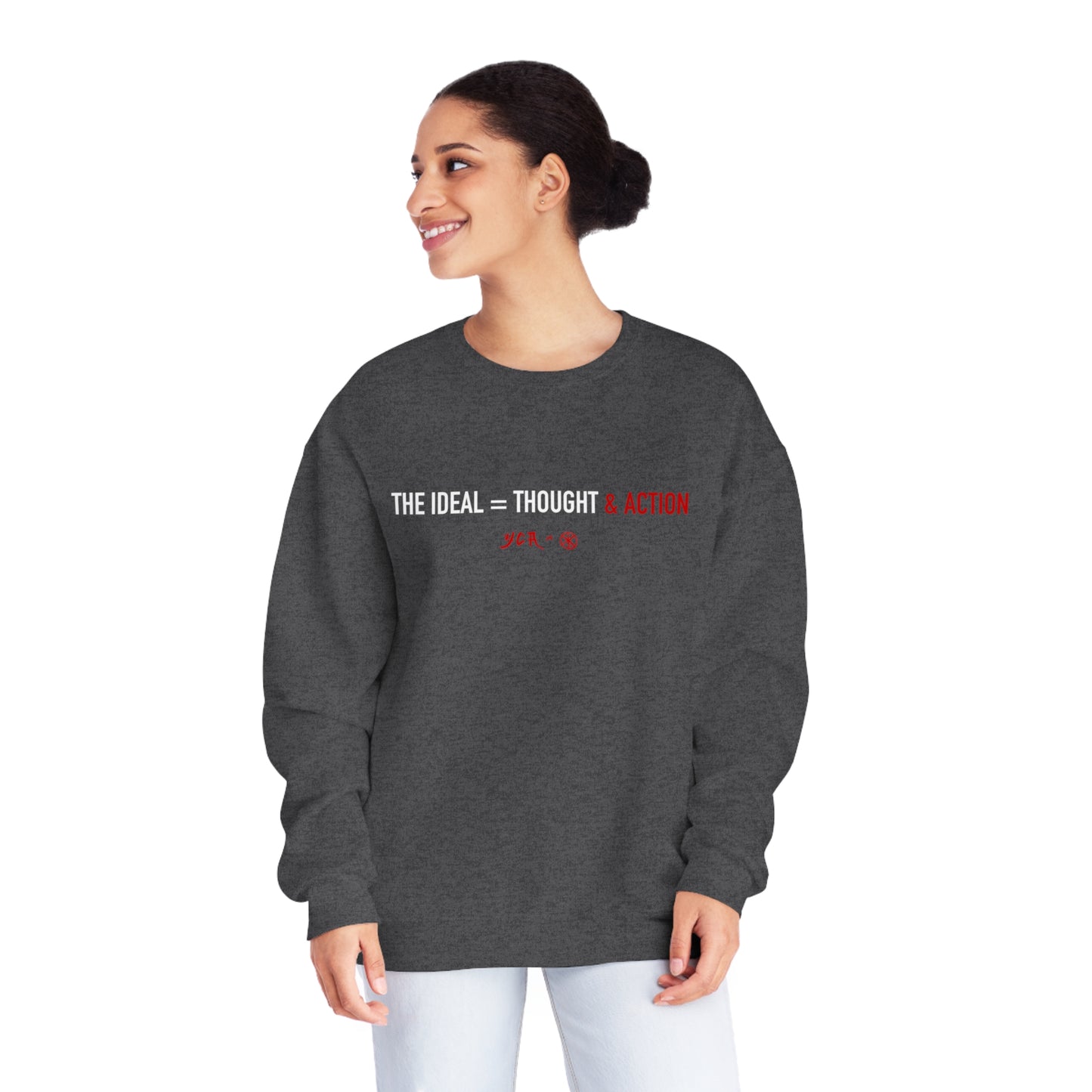Civil Mind --- Savage Body ---Unisex NuBlend® Crewneck Sweatshirt