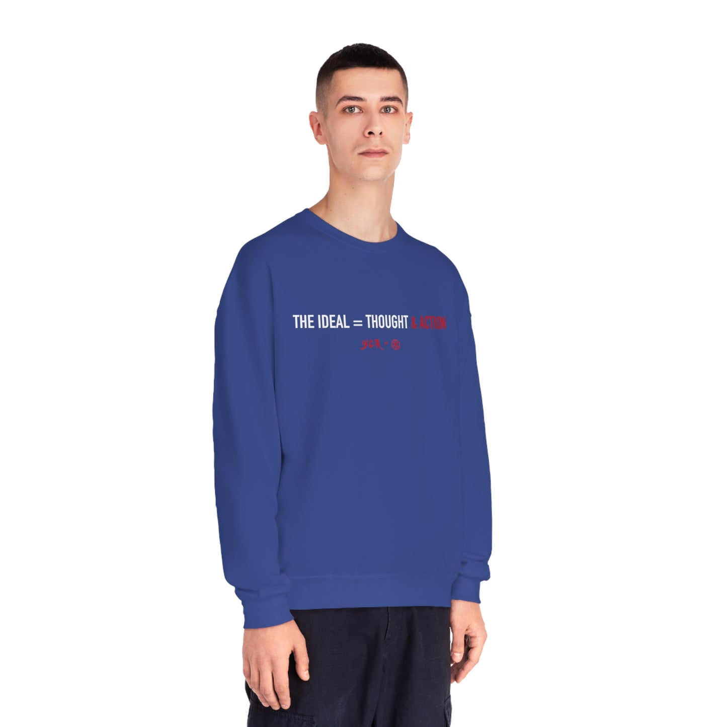 Civil Mind --- Savage Body ---Unisex NuBlend® Crewneck Sweatshirt