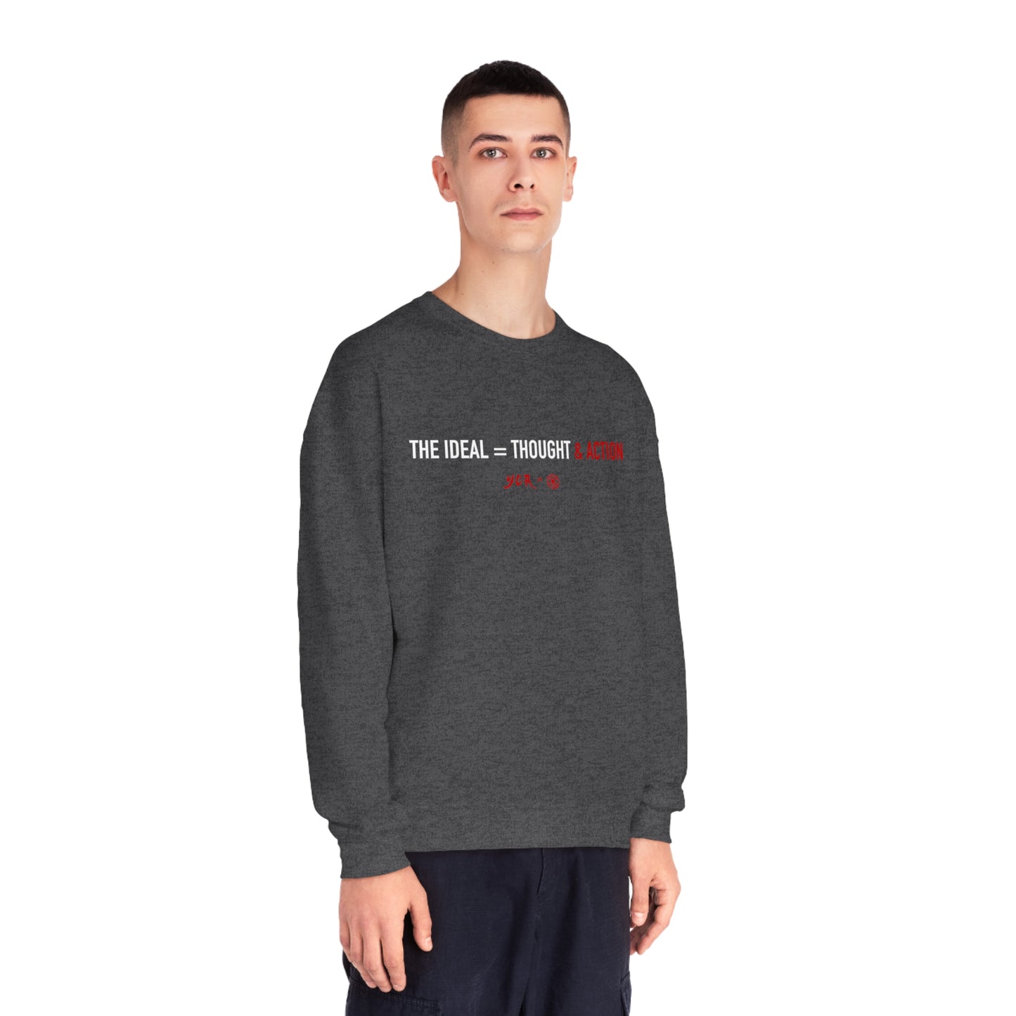 Civil Mind --- Savage Body ---Unisex NuBlend® Crewneck Sweatshirt
