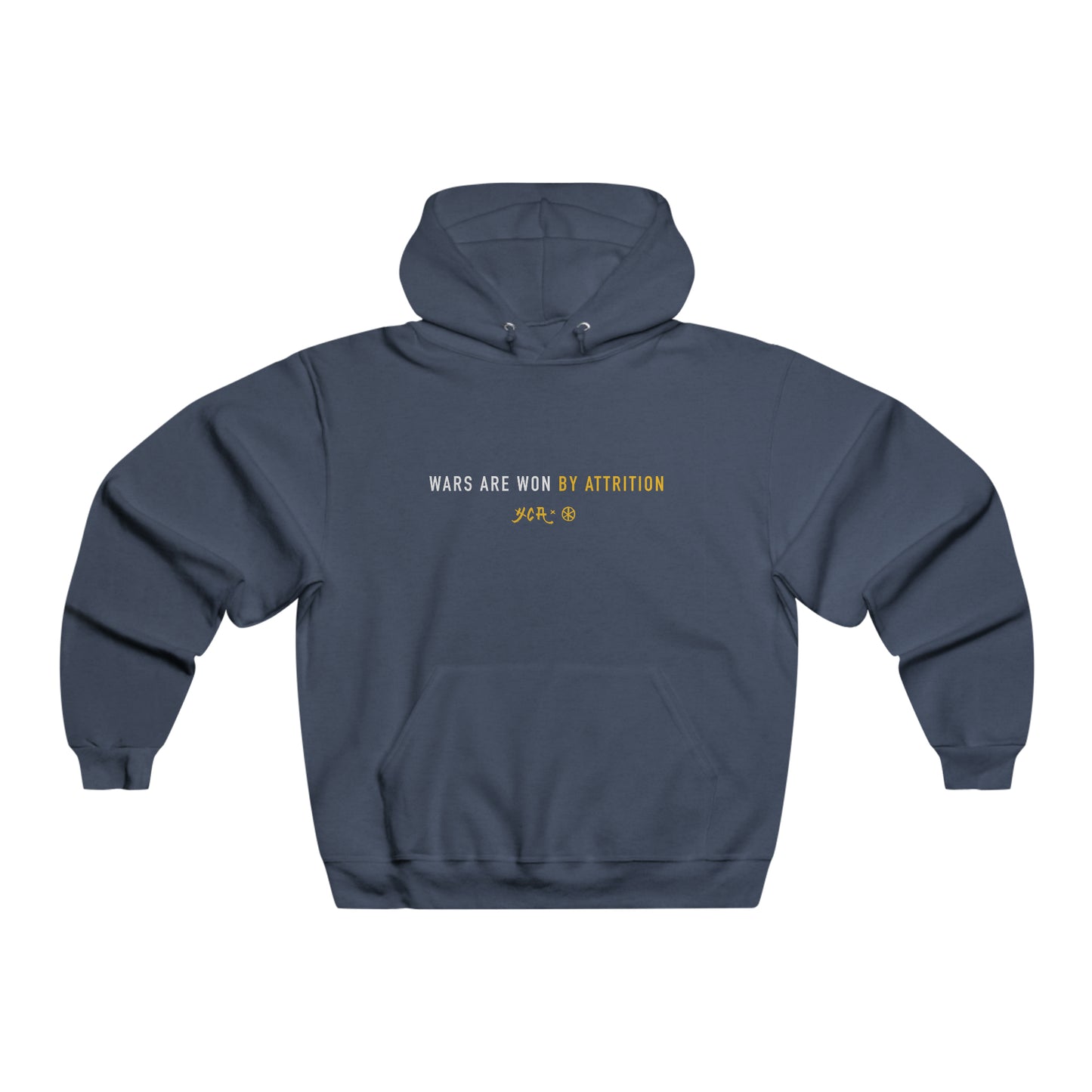 HOW TO WIN A WAR --- Men's NUBLEND® Hooded Sweatshirt
