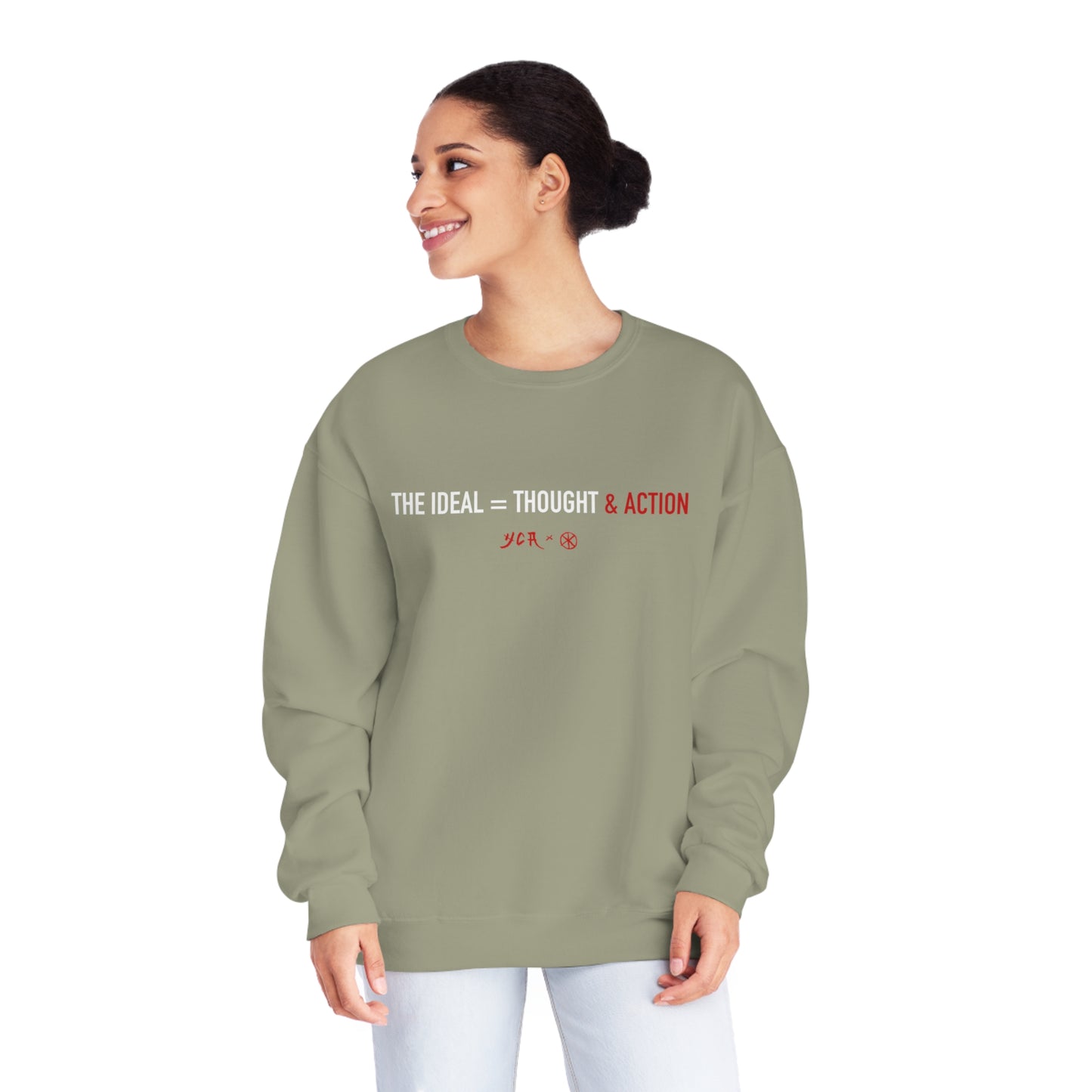 Civil Mind --- Savage Body ---Unisex NuBlend® Crewneck Sweatshirt