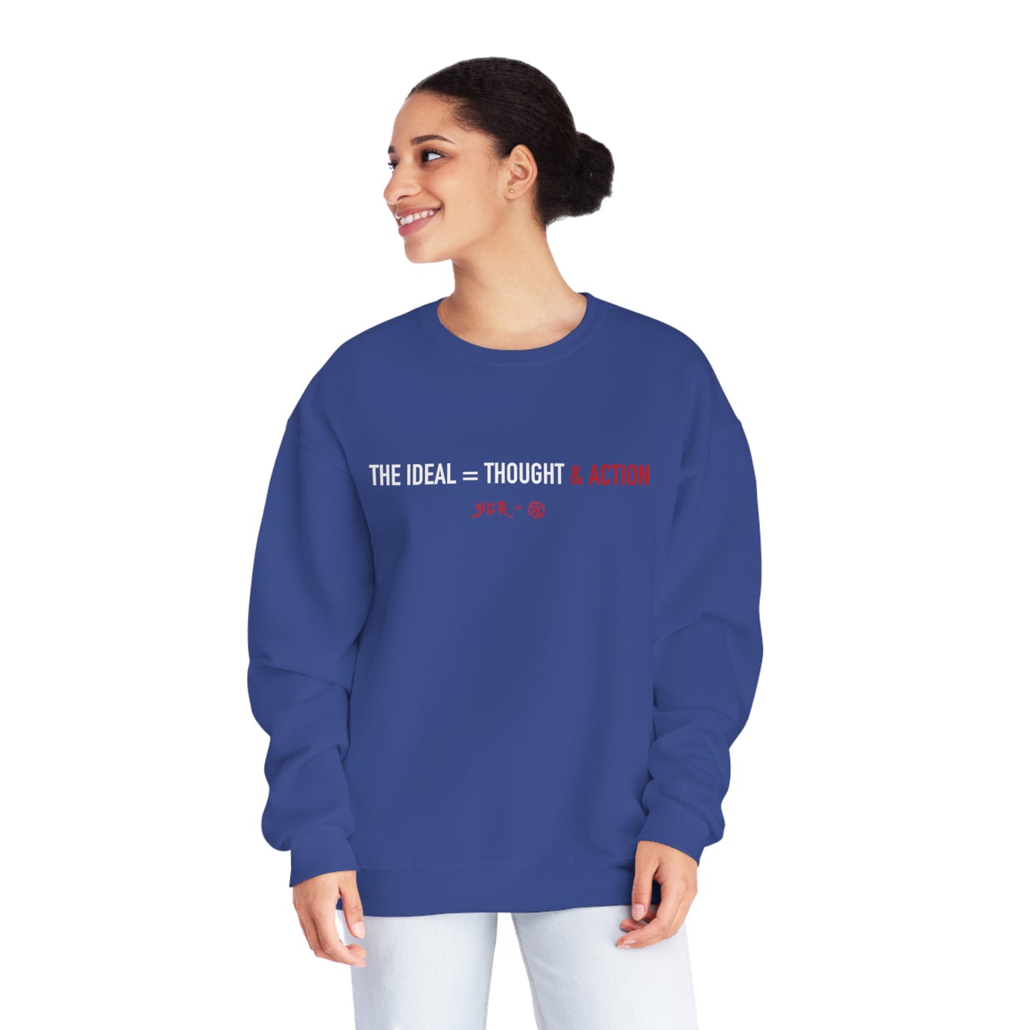 Civil Mind --- Savage Body ---Unisex NuBlend® Crewneck Sweatshirt