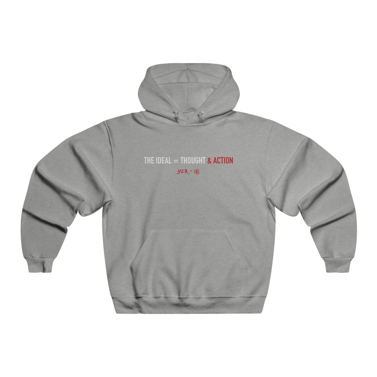 Civilized MIND, Savage BODY---Men's NUBLEND® Hooded Sweatshirt