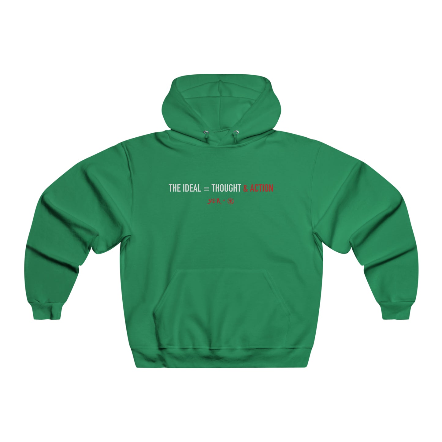 Civilized MIND, Savage BODY---Men's NUBLEND® Hooded Sweatshirt