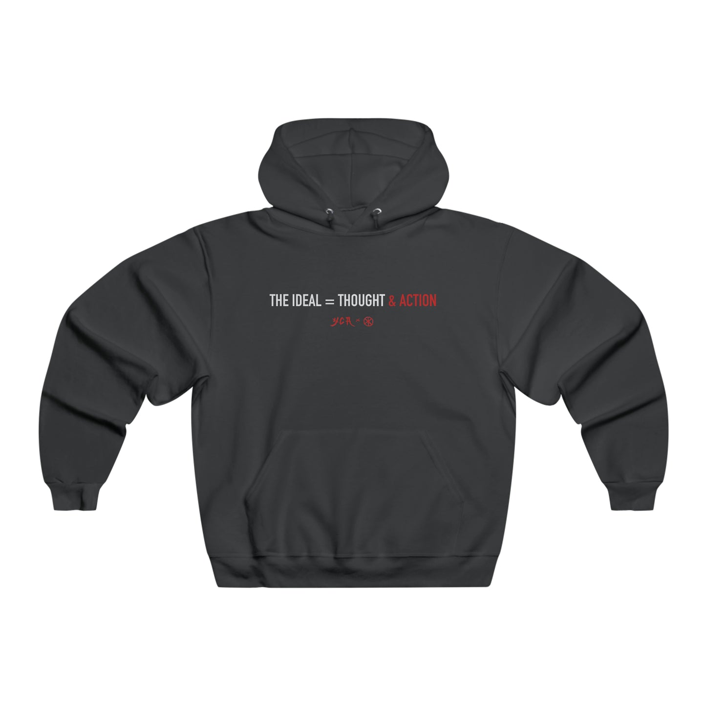 Civilized MIND, Savage BODY---Men's NUBLEND® Hooded Sweatshirt