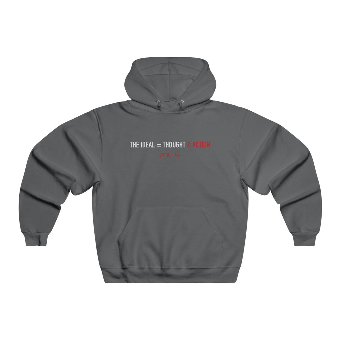 Civilized MIND, Savage BODY---Men's NUBLEND® Hooded Sweatshirt